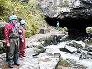 Caving in the Brecon Beacons National Park