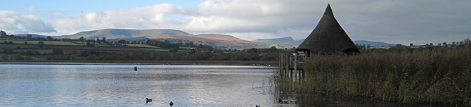 Llangorse Lake and Brecon Beacons